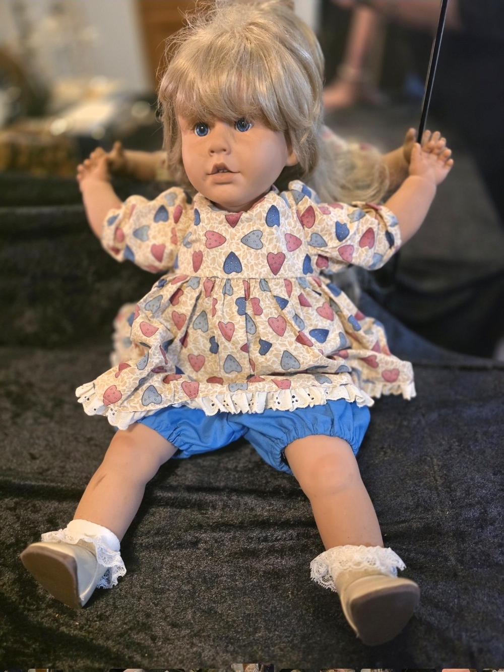 Vintage Baby Doll, 90s, Pat Secrist, Collectible, Signed